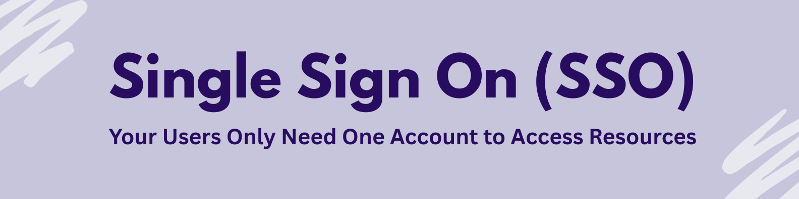 Single Sign On (SSO)